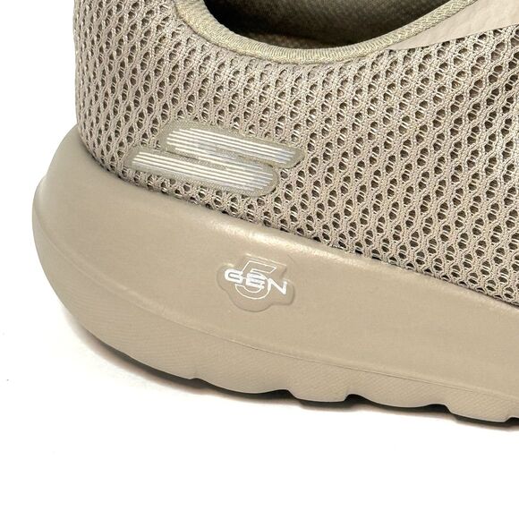 Skechers Go Walk Max Effort Gen 5 Men Size 11 Athletic Sneakers Taupe Mesh 54601 - Picture 8 of 10